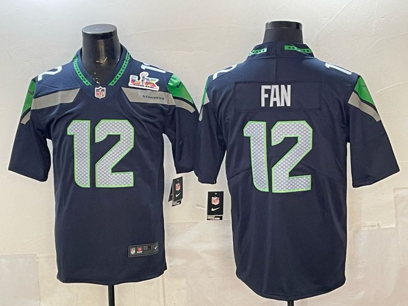 Men 2026 Seattle Seahawks #12 Fan Blue Nike Limited NFL Jersey 03->seattle seahawks->NFL Jersey